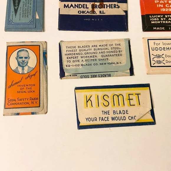 Vintage Mixed Lot of 13 Razor Blades Gillette Marlin Kismet Rio USA Canada - Picture 9 of 10